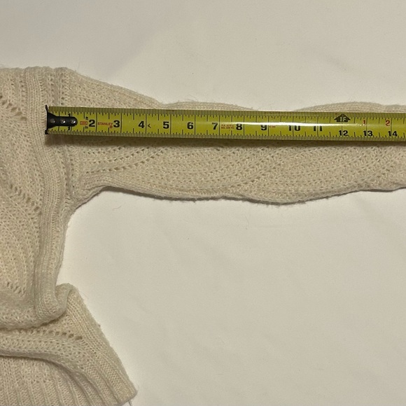 Madewell Cream Textured Knit Sweater Women’s XXS Cozy Pullover - Picture 9 of 10